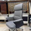 Fauteuil de direction haut dossier –  Finition élégante