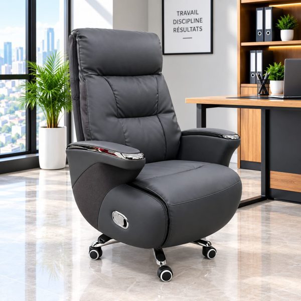 Fauteuil de direction grand confort – Dossier rembourré