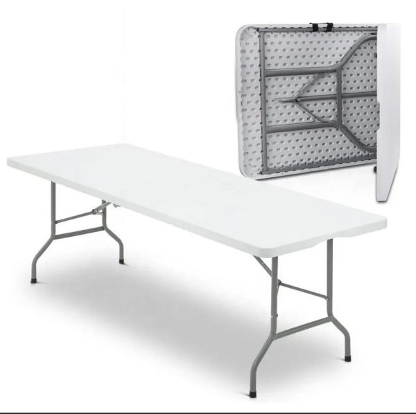 Table de réunion pliante en valise 180 cm