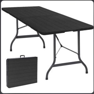 Table de réunion pliante en valise 180 cm