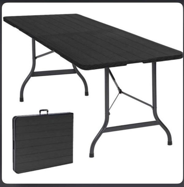 Table de réunion pliante en valise 180 cm